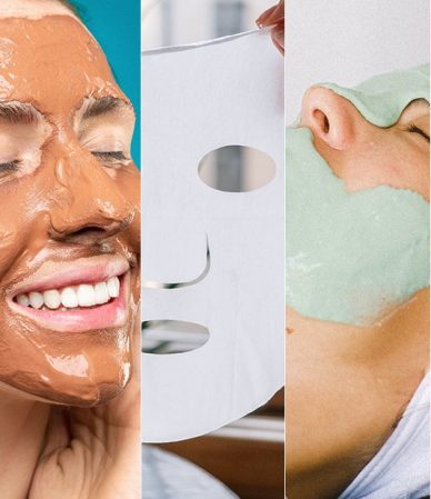 different types of face masks