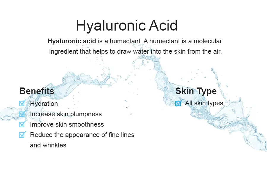 hyaluronic acid sacsons